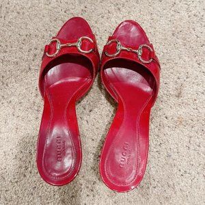 Open Toed Gucci Shoes